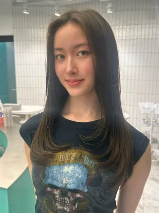 ロング カラー オールマイティ美容師 💋𝑨𝑵𝑵𝑨のヘアスタイル
