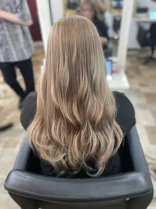 ロング カラー amphihair 高橋祐也のヘアスタイル