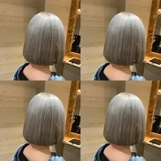 ショート カラー ヘアアレンジ 💎韓国レイヤー× 髪質改善ゆうま💎のヘアスタイル