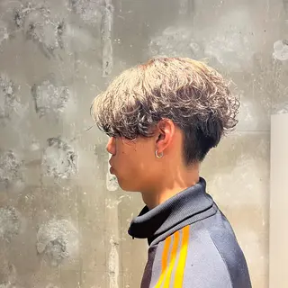 カラー 橋本 士のヘアスタイル
