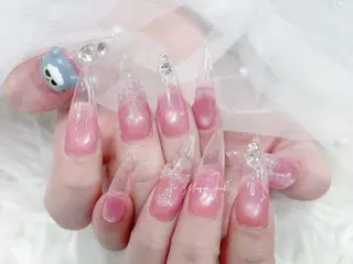 ネイル MoMoA Nail ネイル長さ出し専門店のネイルデザイン
