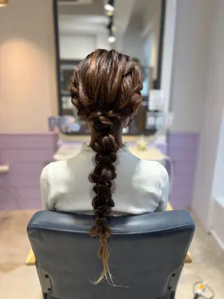 ヘアアレンジ 松永 瑠奈のヘアスタイル