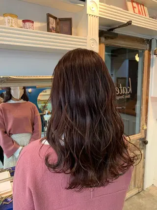 セミロング 大宮/山口 竣也のヘアスタイル