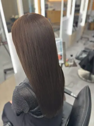 カラー 縮毛矯正/カラ ー/艶髪🌻ひな🌻のヘアスタイル