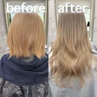 セミロング カラー ヤナ マネージャーのヘアスタイル