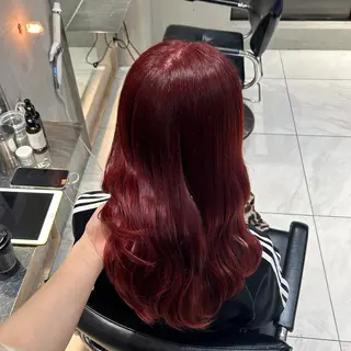 ロング 頭身浴ヘッドスパ/艶 カラー/kokonaのヘアスタイル