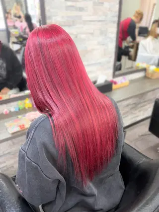 ロング カラー ハイトーンエクステ 🎩カズキ🎩のヘアスタイル