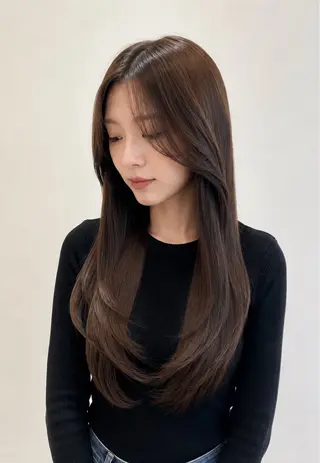 セミロング claire ema 💎酒井裕太郎のヘアスタイル