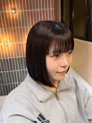 ショート 盛れる透けカラー🎀 似合わせ/uiのヘアスタイル