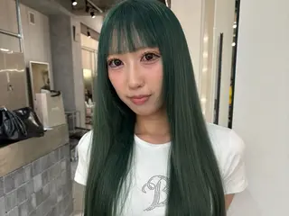 ロング カラー デザインカラー /rioのヘアスタイル