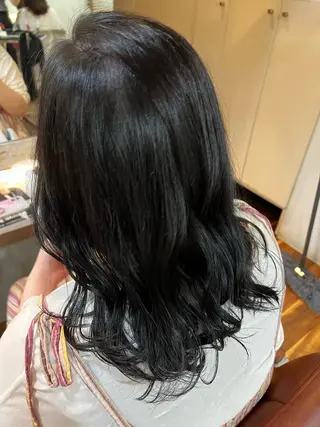 ミディアム カラー 透明感カラー🌱 🍑Kotone🍑のヘアスタイル