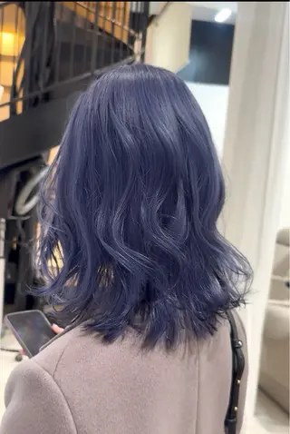 ミディアム カラー 🦋透明感カラー /ケアブリーチ🦋のヘアスタイル