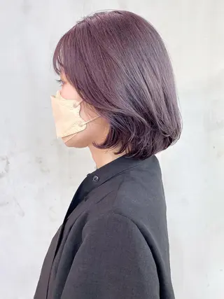 パーマ ミディアム ヘアアレンジ カラー ITbyALBUM 浦和店のヘアスタイル