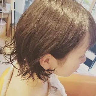 ショート カラー spa hair ark 富井直美のヘアスタイル