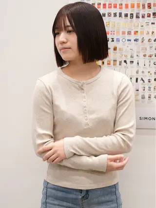 ショート (h)wim rinのヘアスタイル