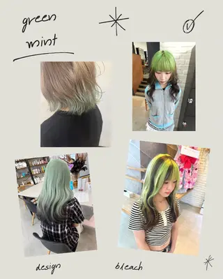 セミロング カラー 池本 勇大のヘアスタイル