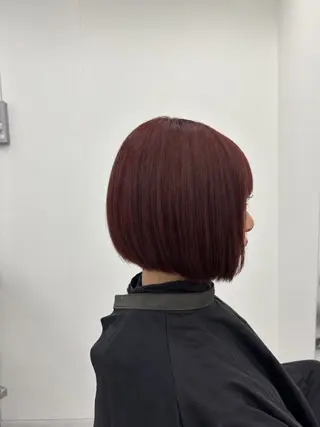 ショート カラー so raのヘアスタイル