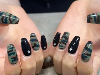 ネイル 🎀mahiro🎀 ワンホンネイルのネイルデザイン