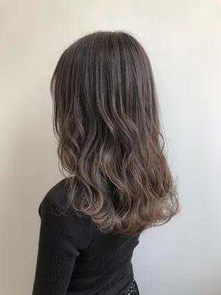 ミディアム カラー 【透明感、艶髪】西村 有司のヘアスタイル