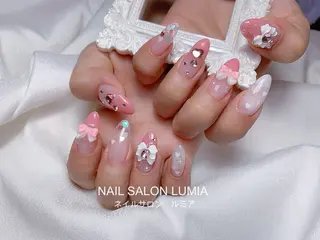 ネイル ネイルサロン ルミア Lumia 店長施術のネイルデザイン