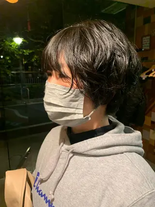 ショート パーマ 🐝岡本 柚葉🐝のヘアスタイル