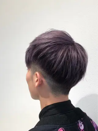 メンズ スガト 🎨透明感カラー✨️のヘアスタイル