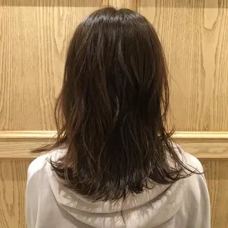ロング カラー 🫧美髪矯正🫧透明 感カラー🫧チサトのヘアスタイル