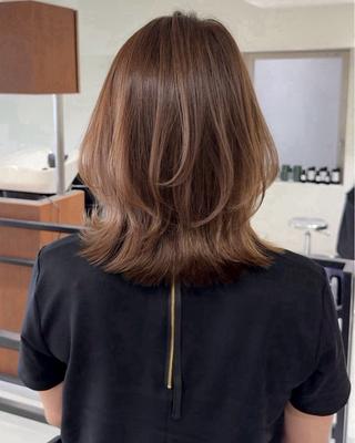 ロング カラー ヘアアレンジ 🫧透明感カラー/ Wカラー🫧namiのヘアスタイル