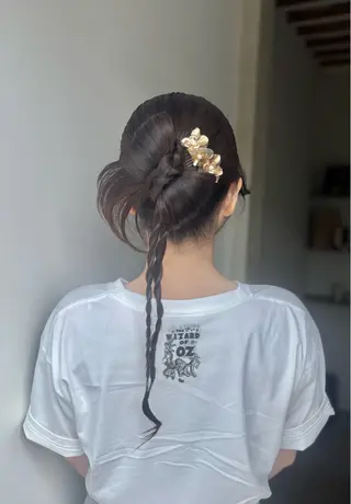 ロング 白土 さくらのヘアスタイル