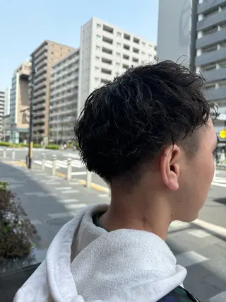 パーマ メンズ 🐰K+Plus🐰 まゆ🐰のヘアスタイル