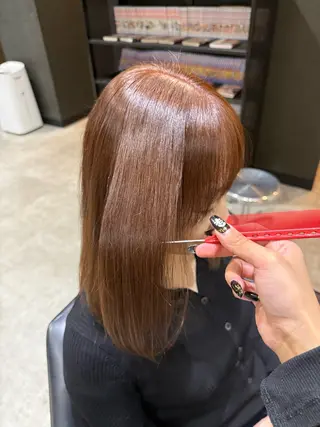 カラー 松下 愛生のヘアスタイル
