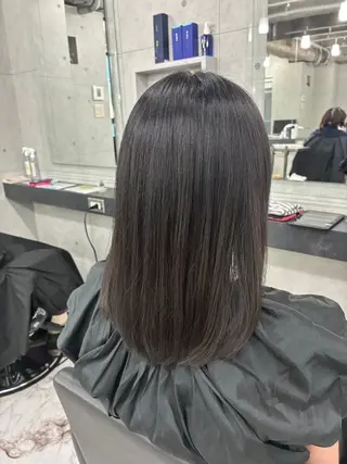 セミロング Endearing 🌟銀座のヘアスタイル