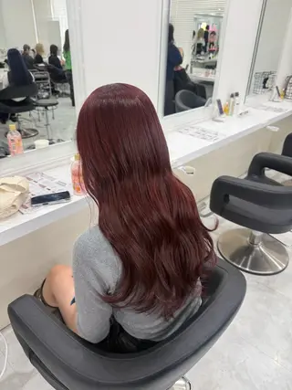 ロング カラー ヘアアレンジ 暖色/ブリーチなし カラー/Anri🌹のヘアスタイル