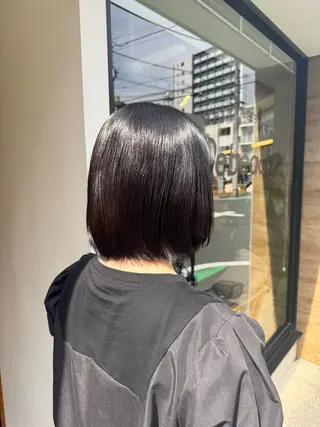 ミディアム Kaori🌈透明感 カラー / 髪質改善のヘアスタイル