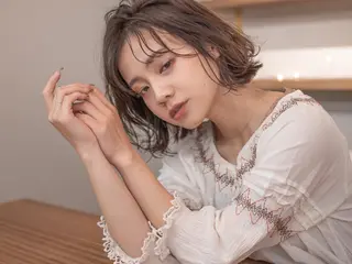 カラー ショート 豊中駅3分eha レッスンモデルのヘアスタイル
