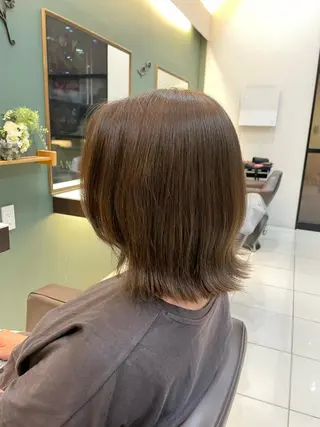セミロング アールグランデ あやのヘアスタイル