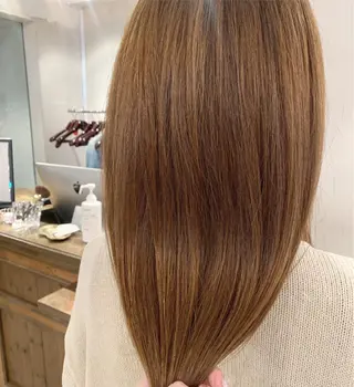 ロング カラー 透明感カラー✂︎ /縮毛矯正/YUKAのヘアスタイル