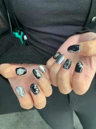 ネイル なぽ ❤︎長さだし / 韓国nailのネイルデザイン