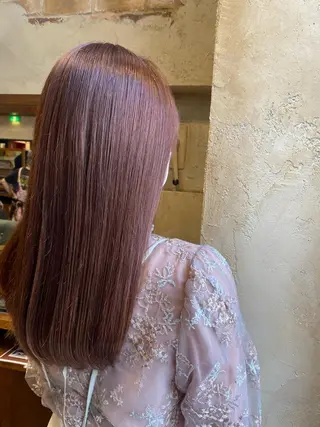 ロング カラー マンツーマン 美容師💚コウブチのヘアスタイル