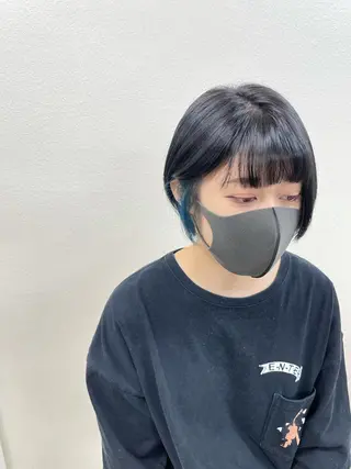 ショート カラー 乾かすだけで美髪✨ 髪質改善専門/鈴木遼のヘアスタイル