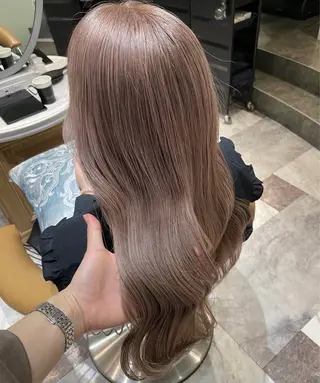 ロング 前畑 きりあのヘアスタイル