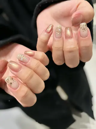 ネイル kanell⭐︎ ニュアンスネイルのネイルデザイン