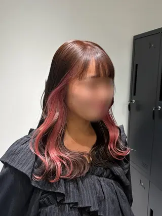 セミロング カラー limitみづき🌙 カラーのヘアスタイル