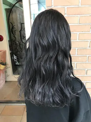 セミロング カラー パーマ ヘアアレンジ メンズ キッズ ネイル マツエク・マツパ サロンドミルク 渋谷高比良のヘアスタイル