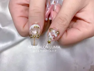 ネイル ネイルサロン ルミア Lumia 店長施術のネイルデザイン