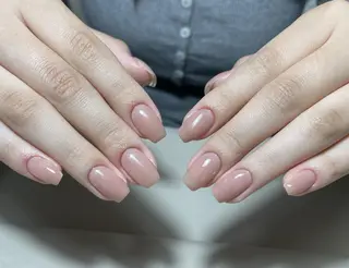 ネイル By moonネイル 🌷ワンホン/韓国風のネイルデザイン