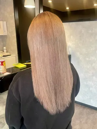 ロング カラー  ︎︎ 寧音のヘアスタイル