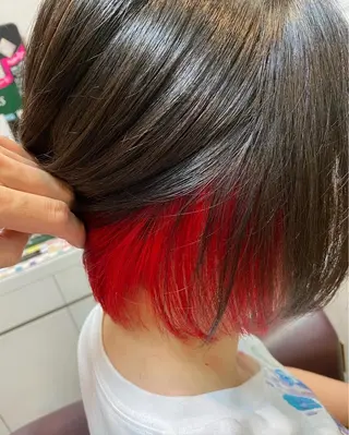 ショート カラー 松 下のヘアスタイル