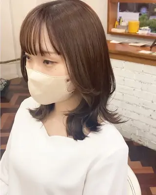 ミディアム カラー fulam － KAEDEのヘアスタイル