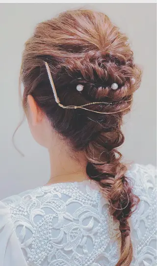 セミロング MeL 横浜/ ＭＩＨＯのヘアスタイル